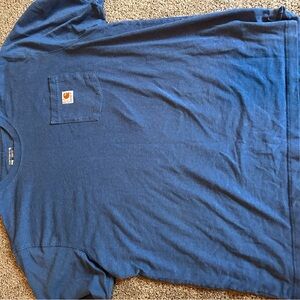 Carhartt Men's Classic Blue Tee with Pocket